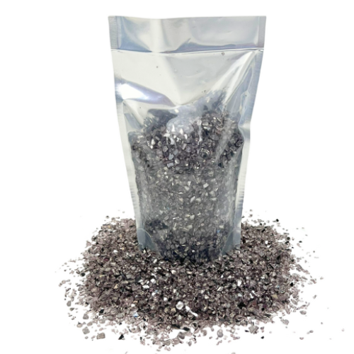 Reflective Crushed Glass for home décor, vase filler, resin art & crafts