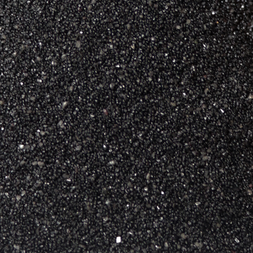 black sand granules