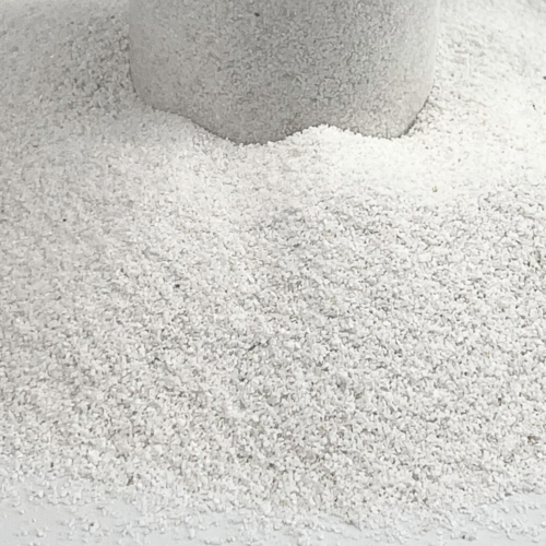 white sand granules