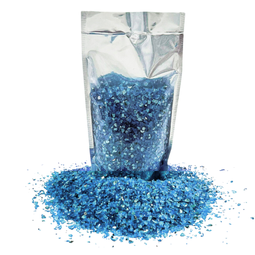 Reflective Crushed Glass for home décor, vase filler, resin art & crafts